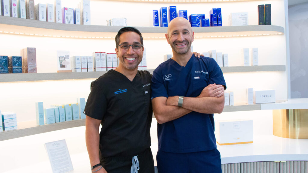 Dr L and Dr P in the iO Clinic