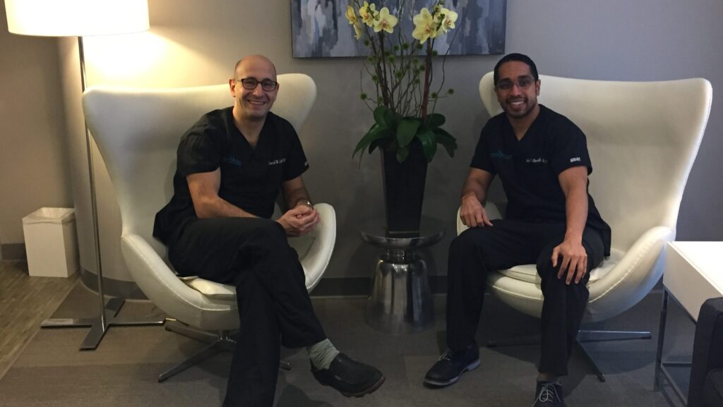 Drs. Lieberman and Parikh in 2018