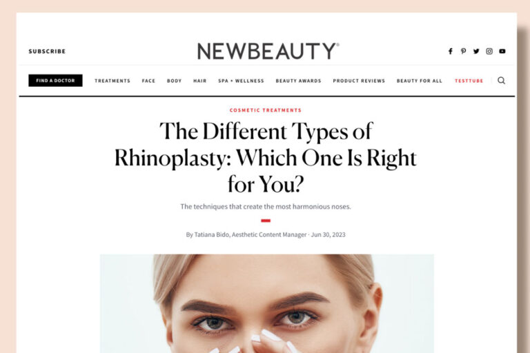 NEWBEAUTY Magazine Cover