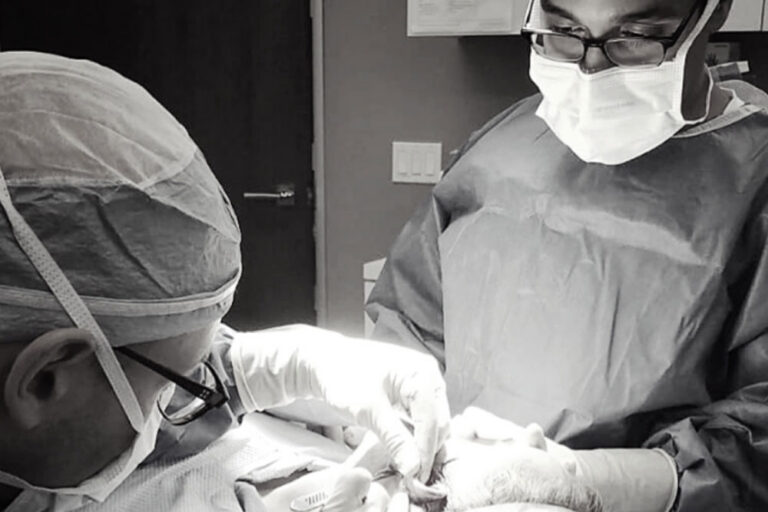 Drs. L&P treating patient