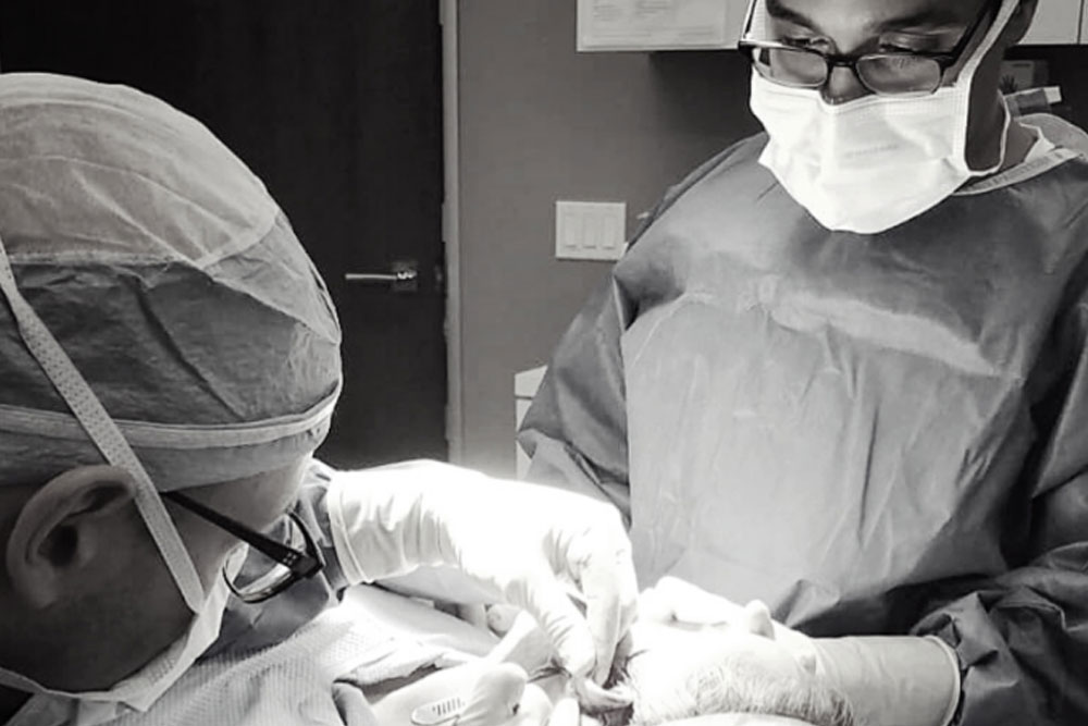 Drs. L&P treating patient