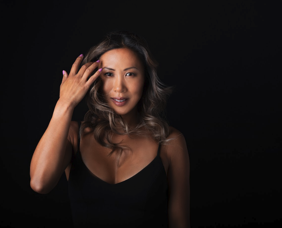 happy beautiful woman
