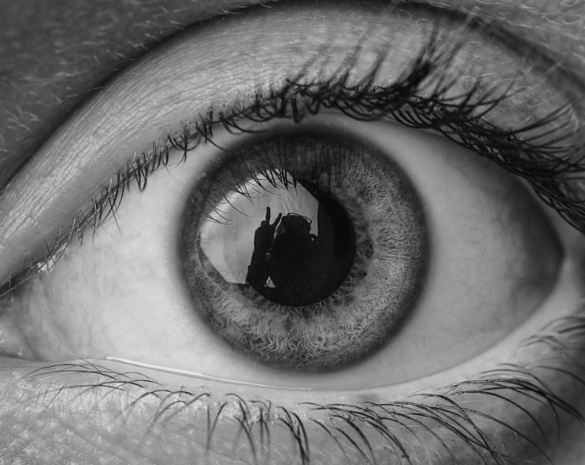Woman eye closeup