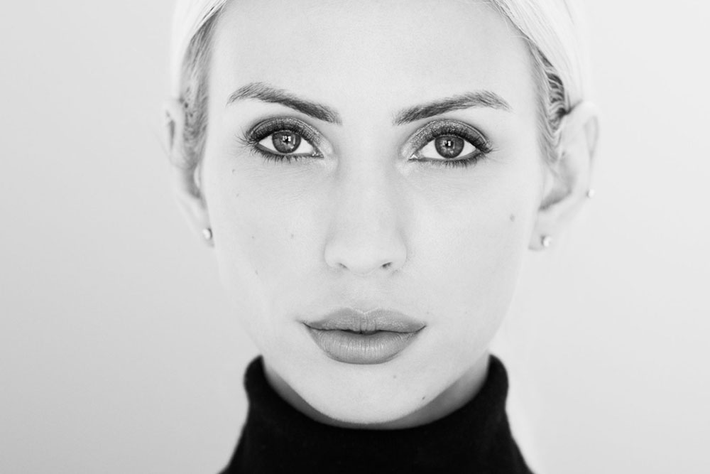 Beautiful young woman
