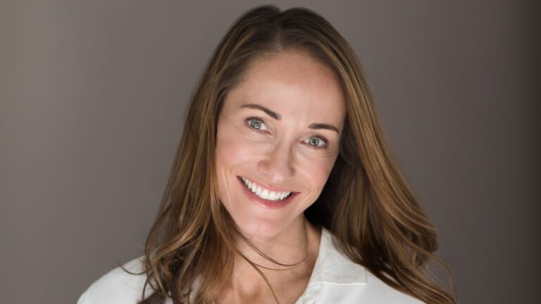 Smiling Mature Woman at L&P Aesthetics